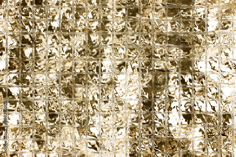 Gold color abstract background. Frozen glass style. Template for banner text and design Gold color abstract background. Frozen glass style. Template for banner text and design
