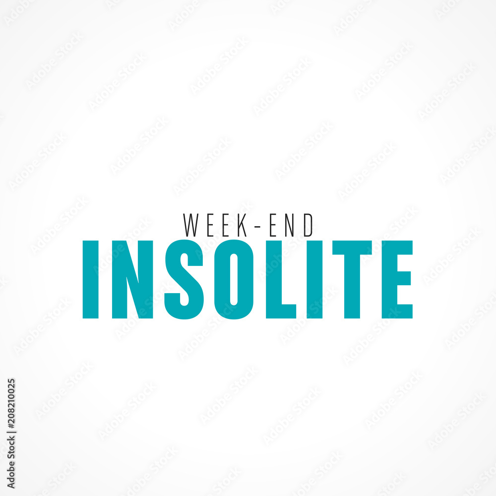 week-end insolite