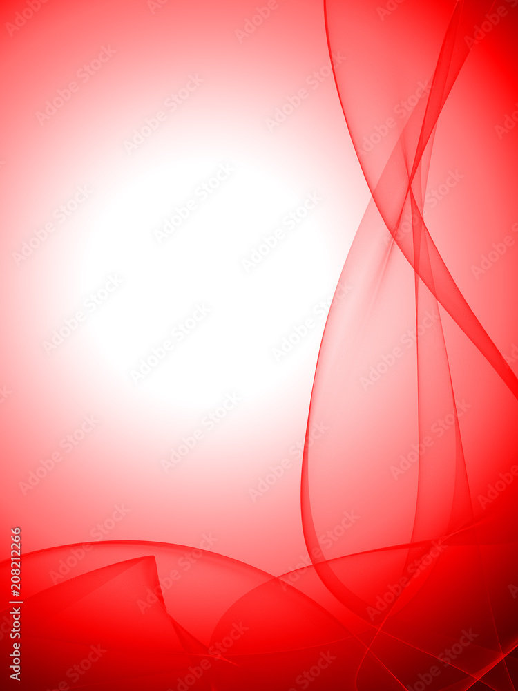 Naklejka premium Great abstract background with smooth lines and gradient
