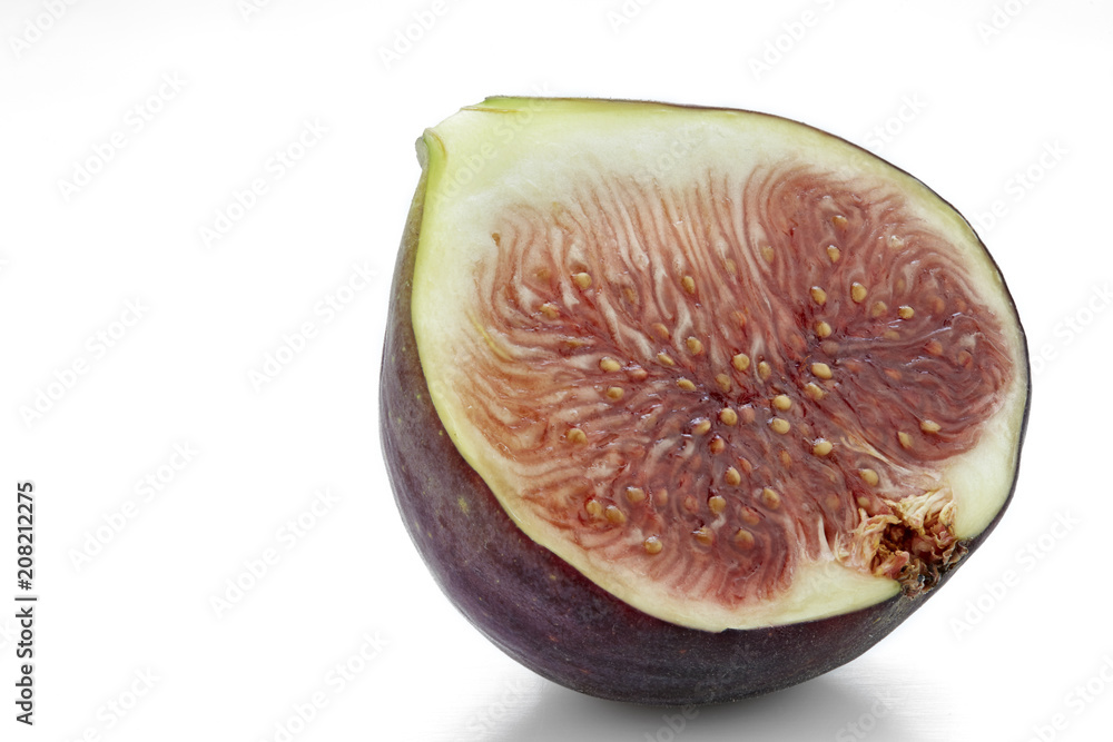 Fresh figs fruits isolated on white background Fresh figs fruits isolated on white background
