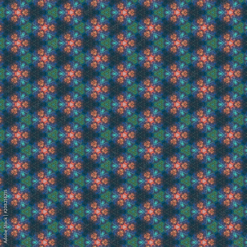 Seamless art texture background. Creative symmetric pattern for design labels, booklets, flyers and posters or covers. Usable for artistic hand made production, print on fabric, textile and clothes. Seamless art texture background. Creative symmetric pattern for design labels, booklets, flyers and posters or covers. Usable for artistic hand made production, print on fabric, textile and clothes.