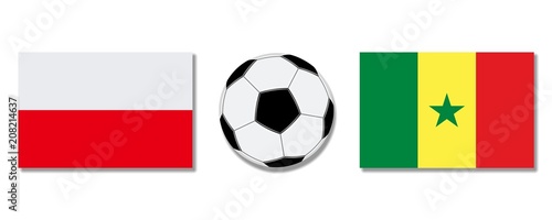 Football. Poland - Senegal    
