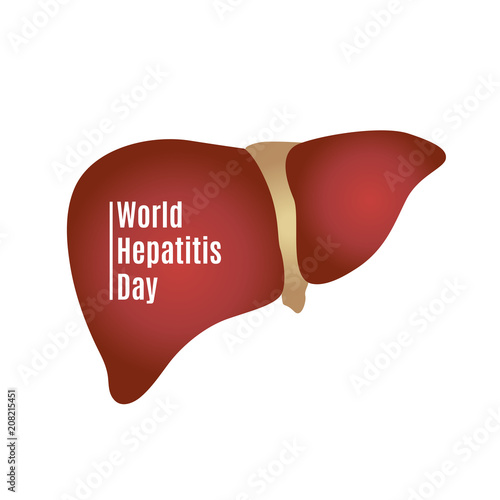 Illustration of World Hepatitis Day.