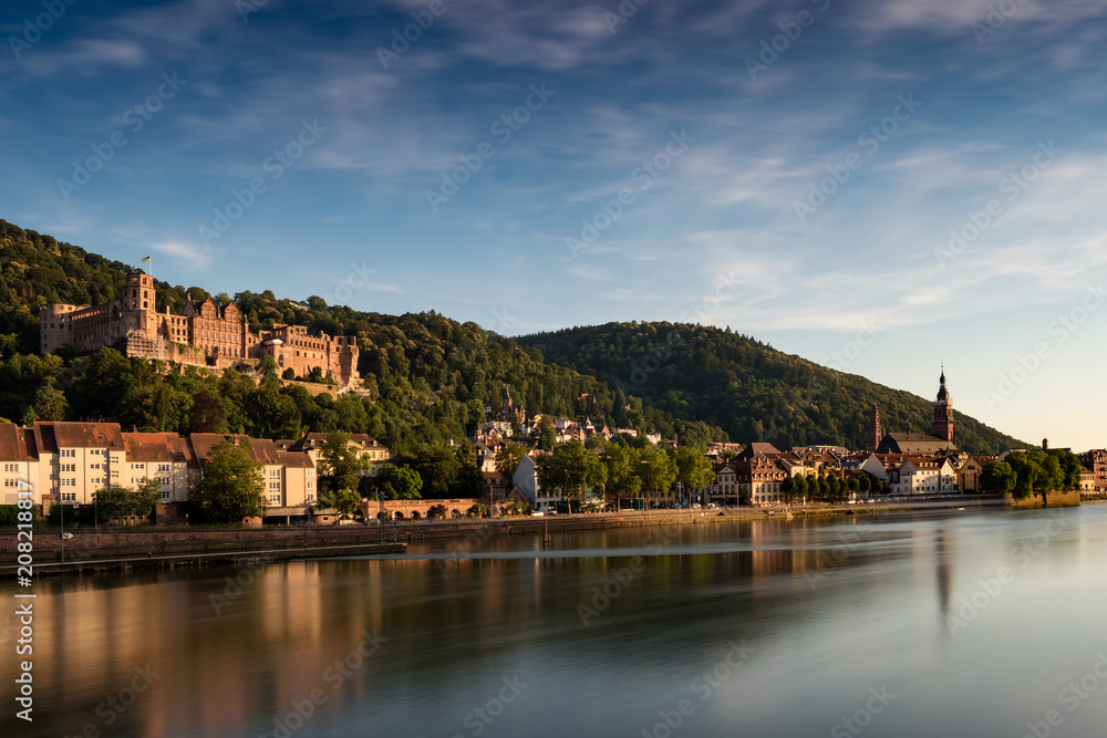 View of the Heidelberg Castle..