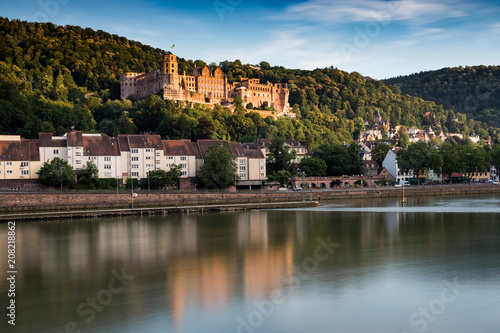 View of the Heidelberg Castle..