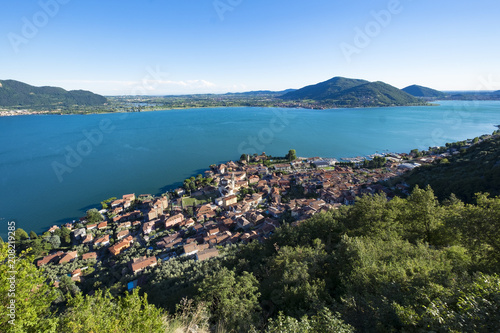 Iseo Lake in Italy