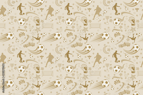 soccer pattern seamless tileable