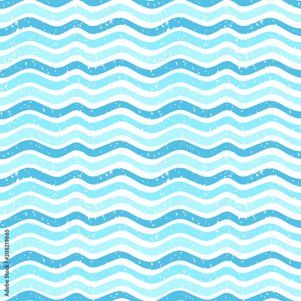 Seamless abstract vector pattern with waves and texture for paper and fabric design Seamless abstract vector pattern with waves and texture for paper and fabric design
