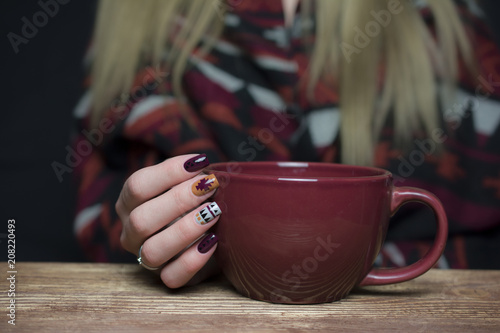 Cozy look and cup
