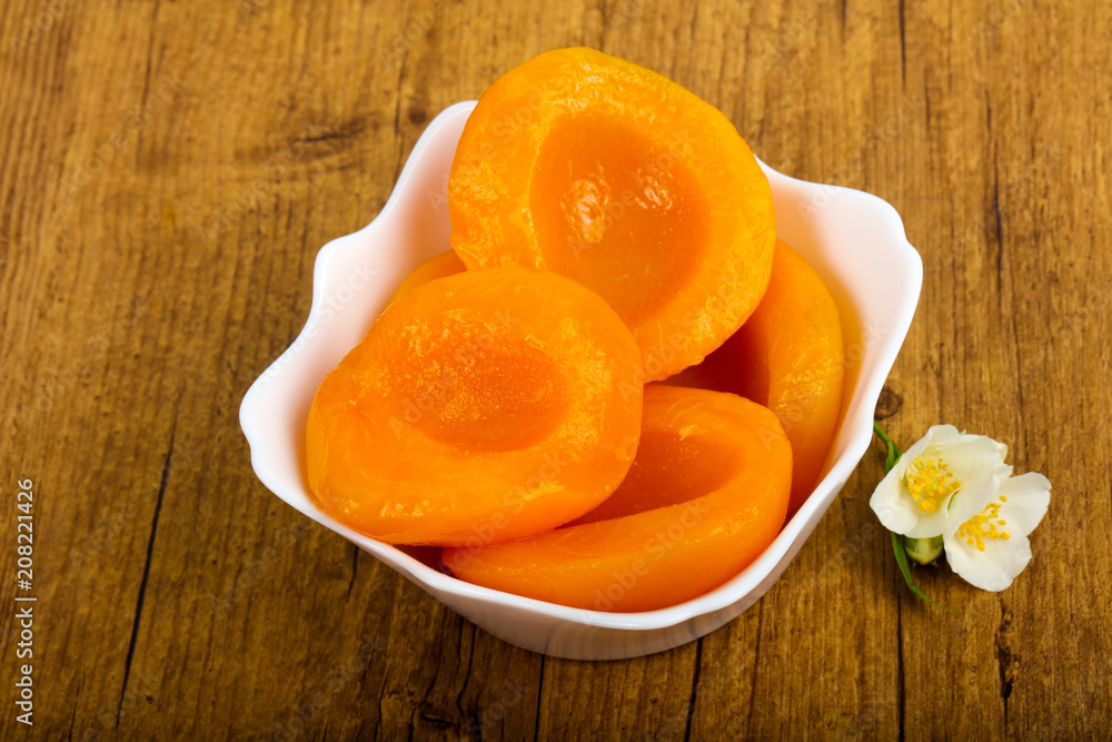 Canned peaches Canned peaches
