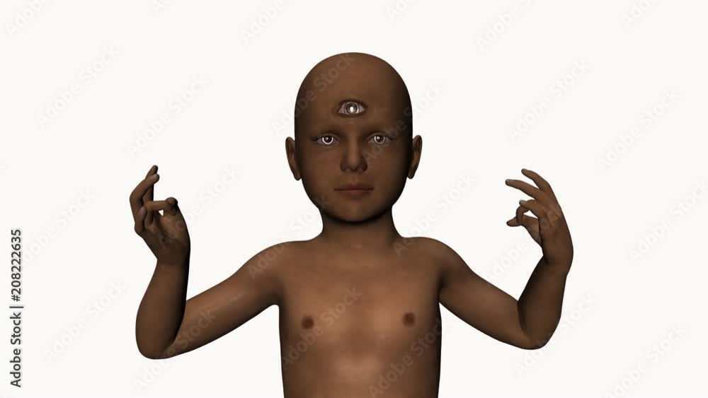 3d man meditation pose, third eye, seventh feeling, animation 3d man meditation pose, third eye, seventh feeling, animation