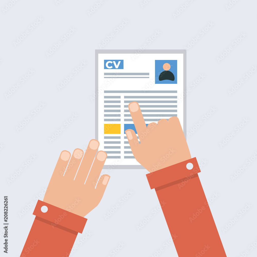 CV review on Human Resource hands CV review on Human Resource hands