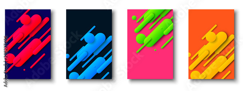 Backgrounds with bright abstract painted pattern.