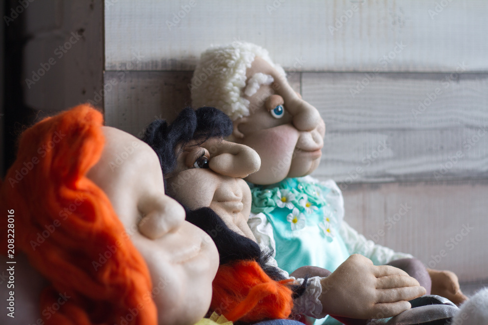 Making of handmade toys Making of handmade toys