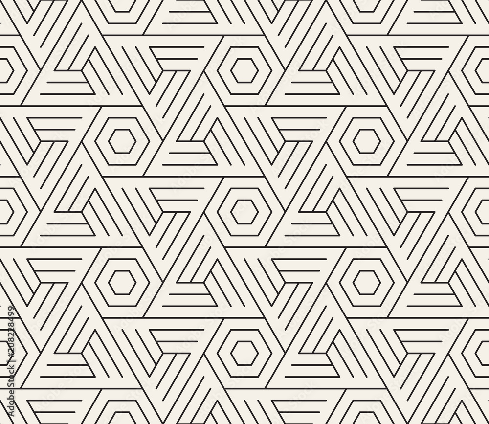Vector seamless pattern. Modern stylish abstract texture. Repeating geometric tiles Vector seamless pattern. Modern stylish abstract texture. Repeating geometric tiles