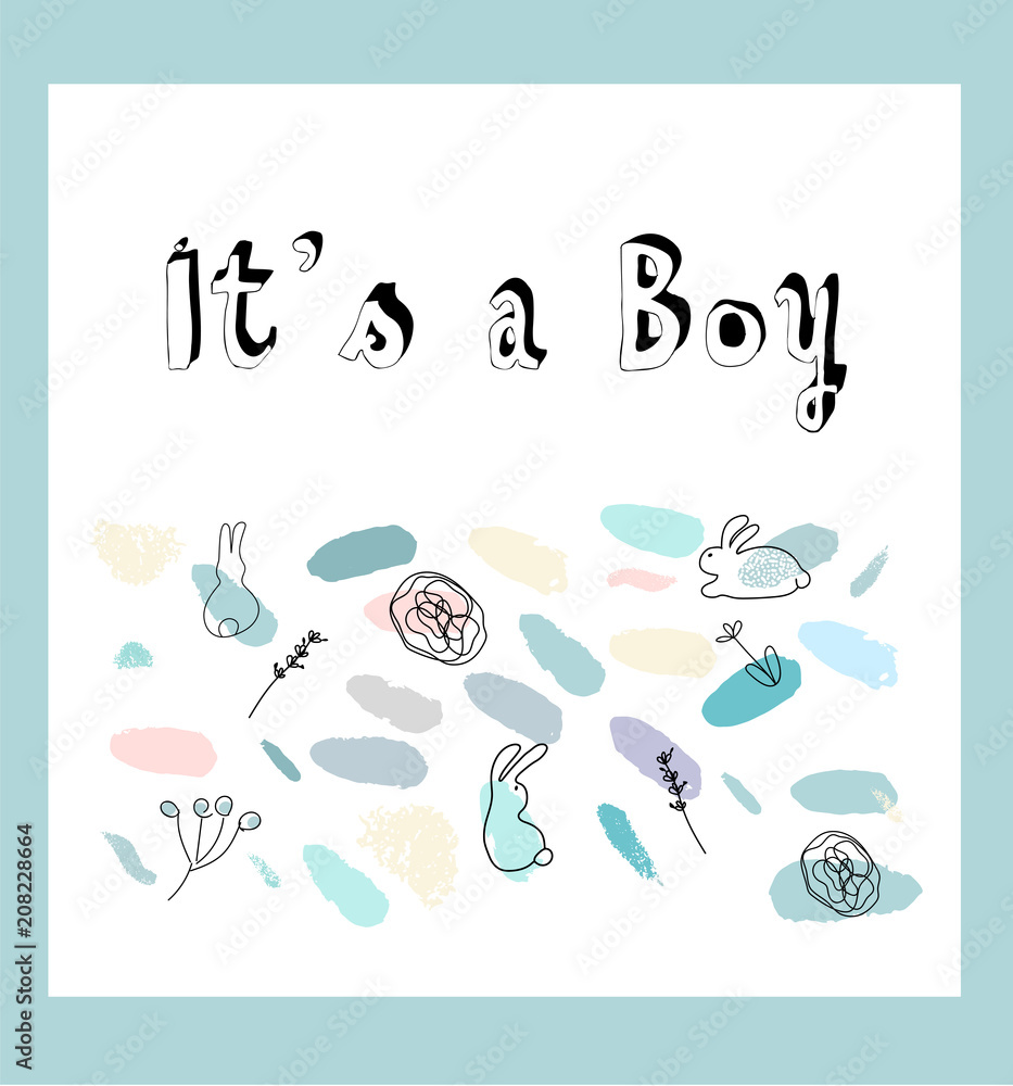 Confetti brushes baby shower Confetti brushes baby shower