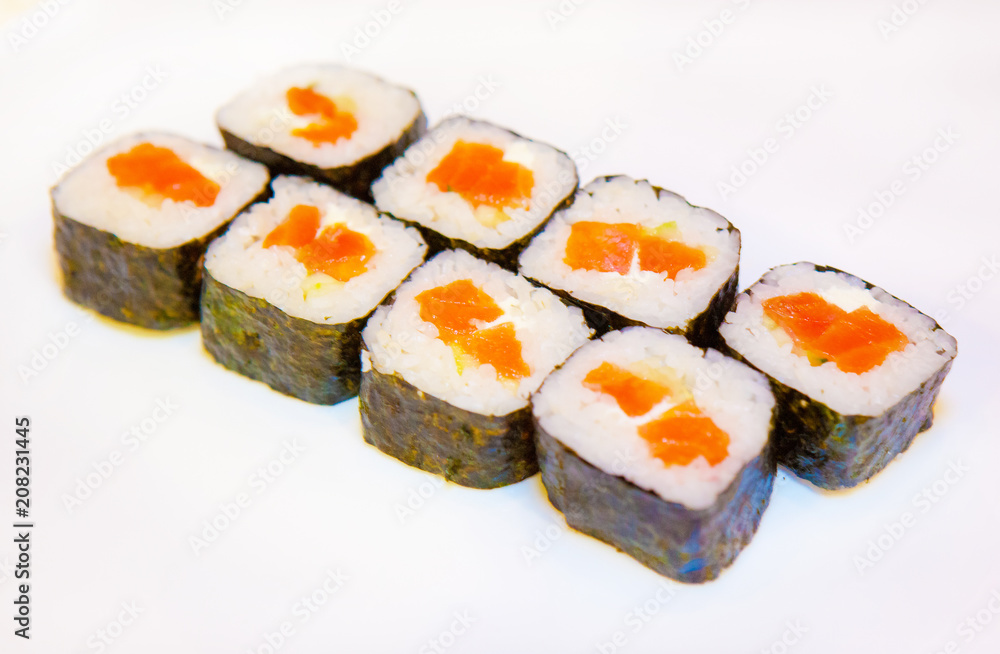 sushi, rolls, for the restaurant menu sushi, rolls, for the restaurant menu