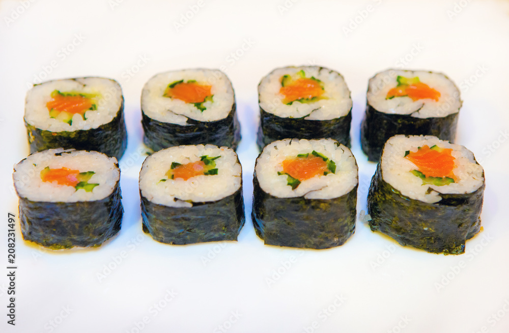 sushi, rolls, for the restaurant menu sushi, rolls, for the restaurant menu