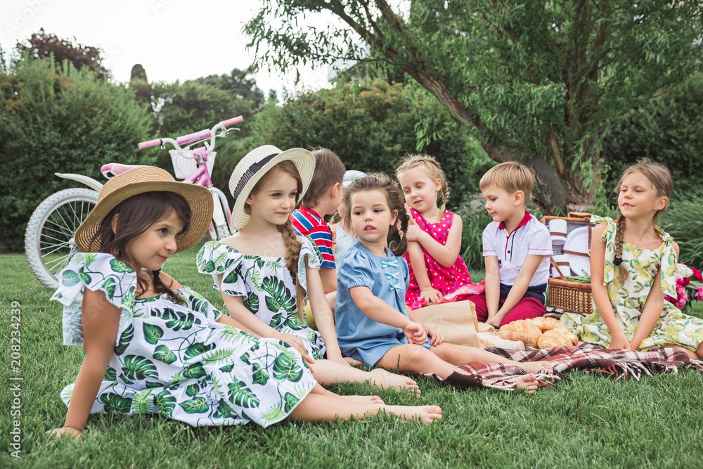 Fototapeta premium Kids fashion Concept