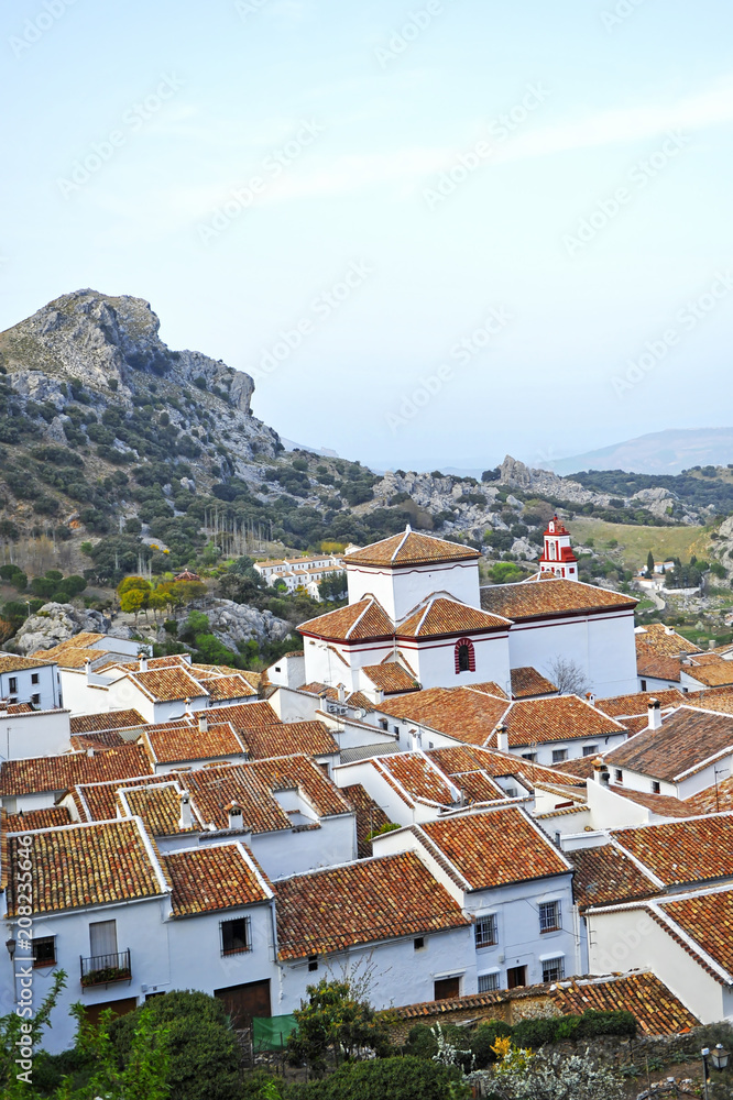 Grazalema, white villages in Cadiz province, Andalusia, Spain