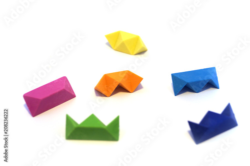 puzzle from eraser