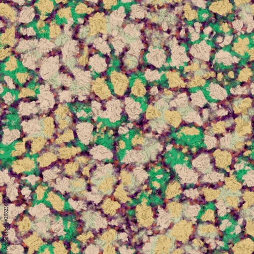 Texture kaleidoscop with flowers colors