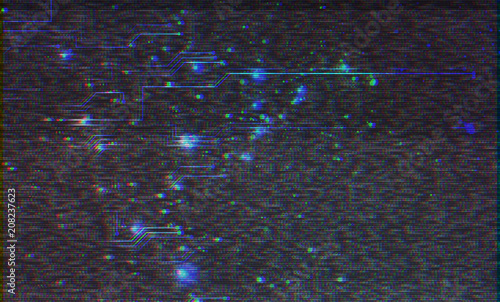 Abstract technological back...