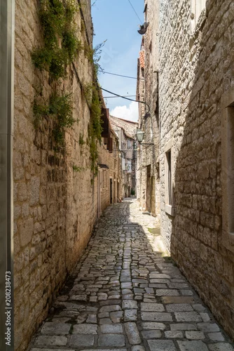 Obraz Alleyway Trogir, Chorwacja