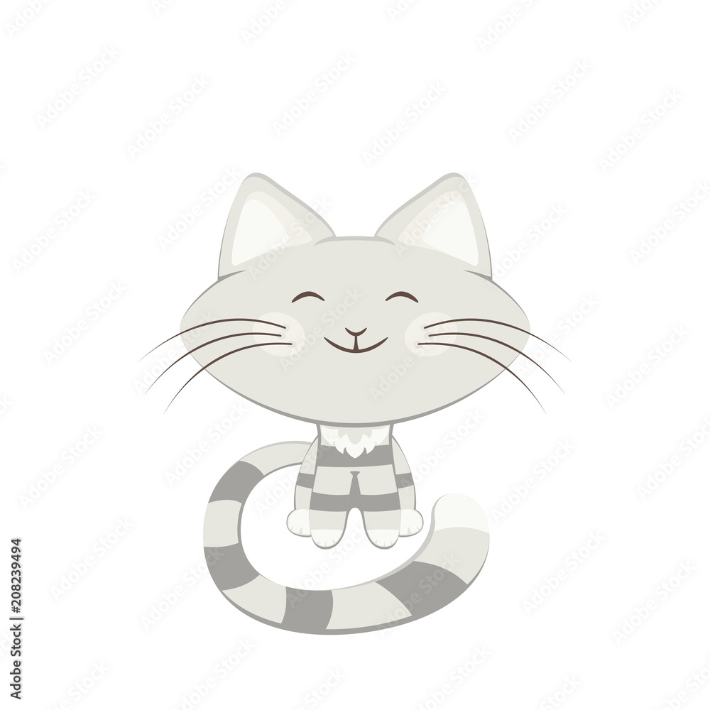 Obraz premium Happy kitty