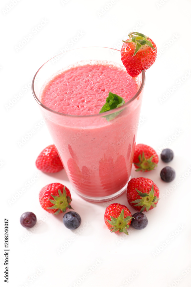 strawberry and blueberry smoothie strawberry and blueberry smoothie