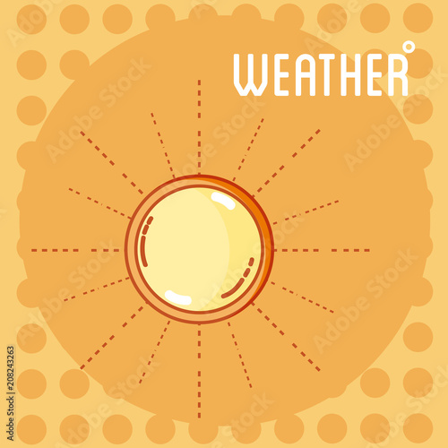 Weather forescast concept photo