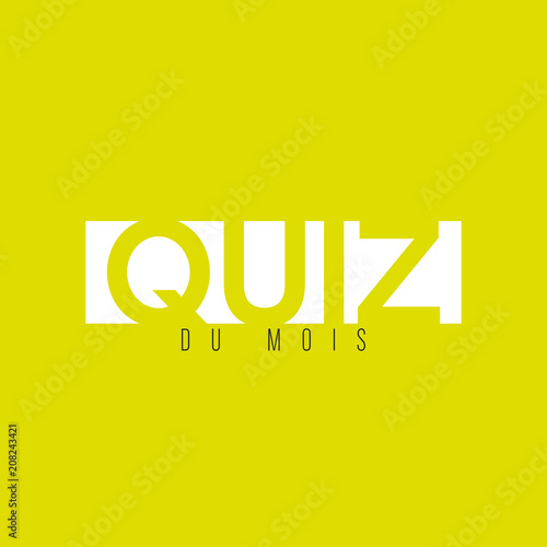 quizz du mois