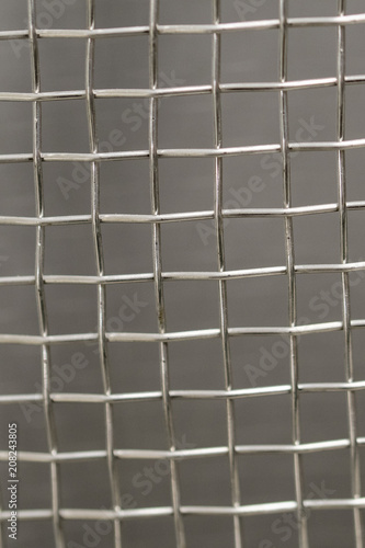 Stainless steel wire mesh.