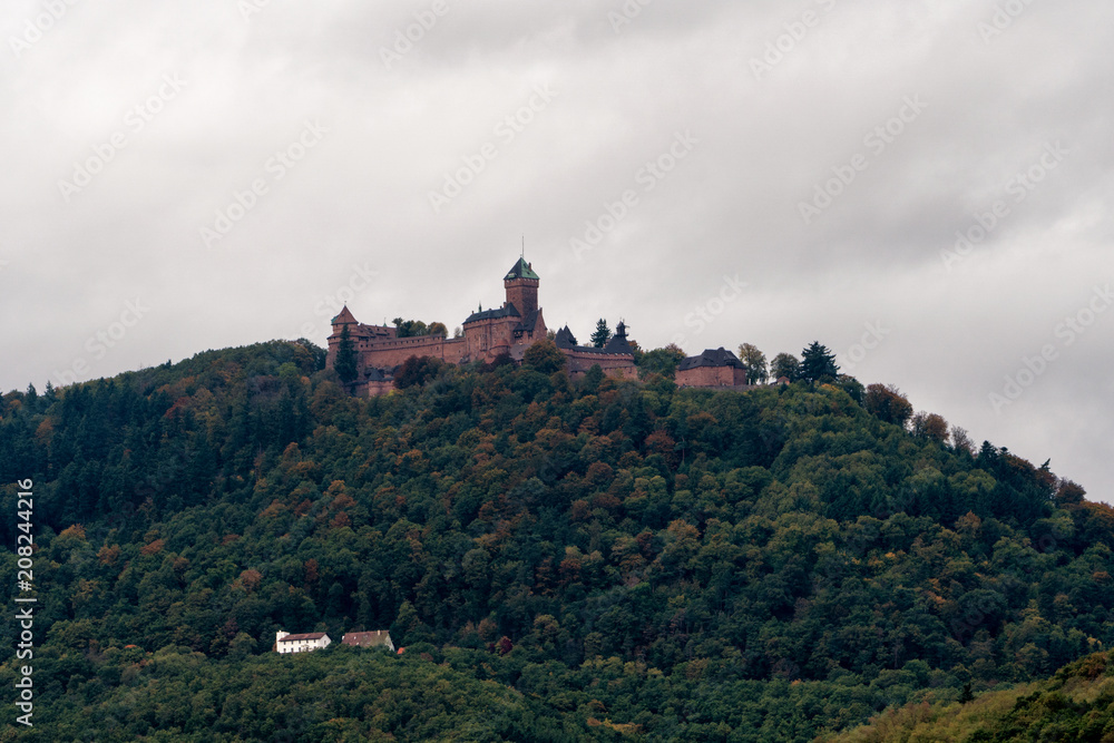 Alsace, Château du Haut Koenigsbourg..