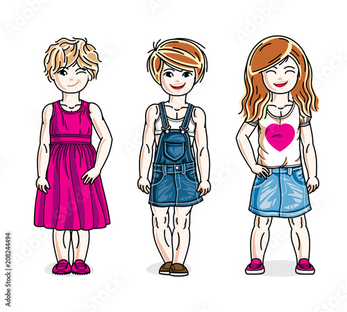 Different little girls cute...