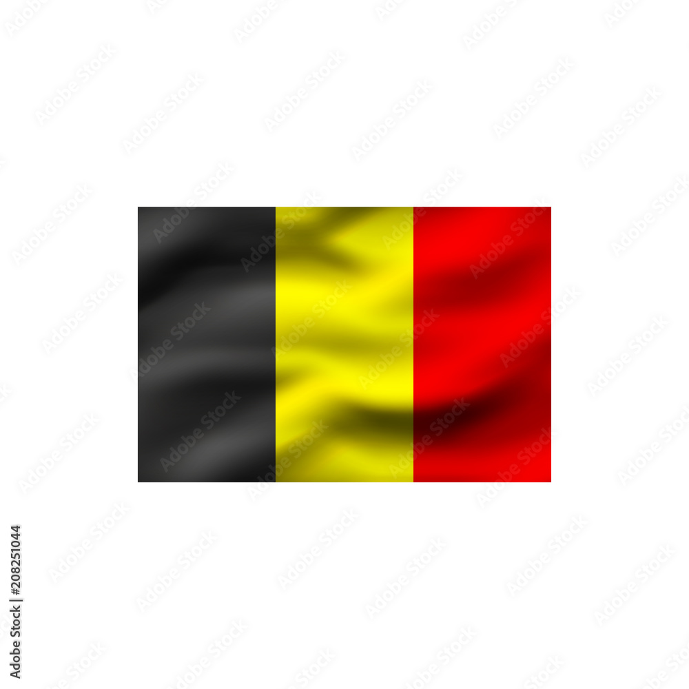 Fototapeta premium Flag of Belgium.