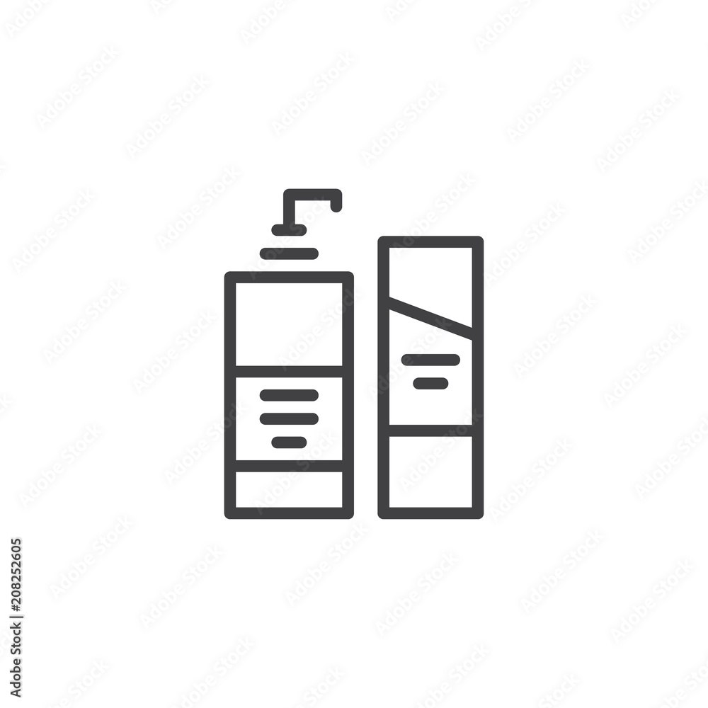 Liquid soap dispenser outline icon. linear style sign for mobile concept and web design. Cosmetics simple line vector icon. Symbol, logo illustration. Pixel perfect vector graphics Liquid soap dispenser outline icon. linear style sign for mobile concept and web design. Cosmetics simple line vector icon. Symbol, logo illustration. Pixel perfect vector graphics