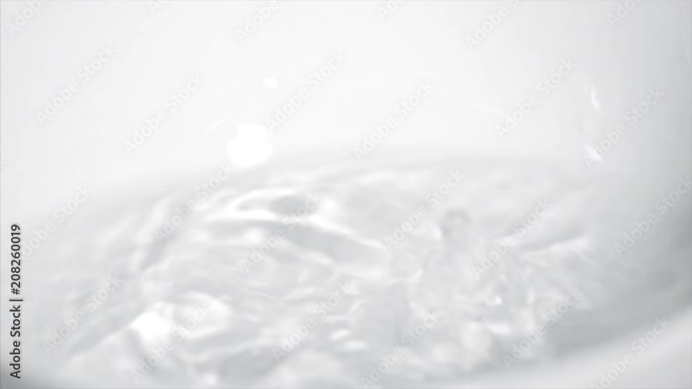 close up fresh water drop slow motion close up fresh water drop slow motion