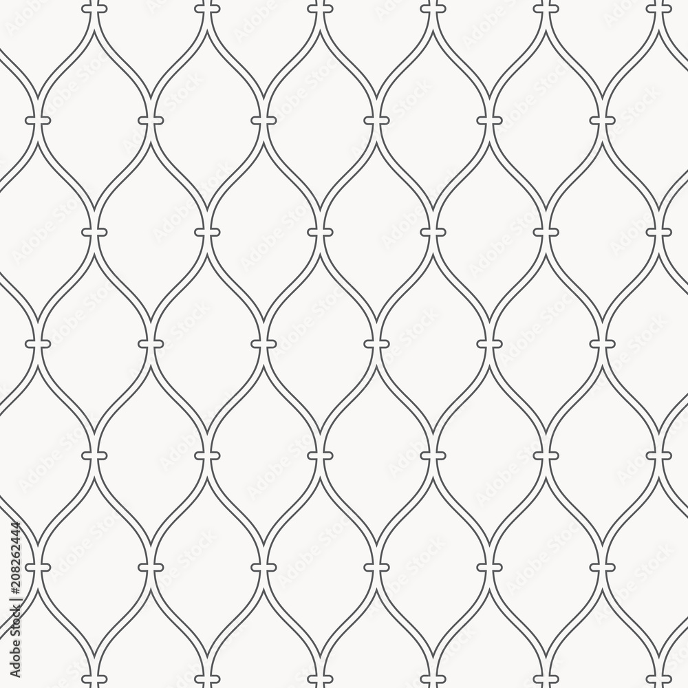 Vector pattern. Modern dotted texture. Repeating abstract background. Simple wavy linear grid. Graphic minimalist backdrop. pattern is on swatches panel