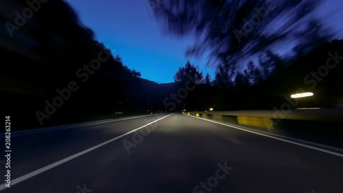 Fast driving at 