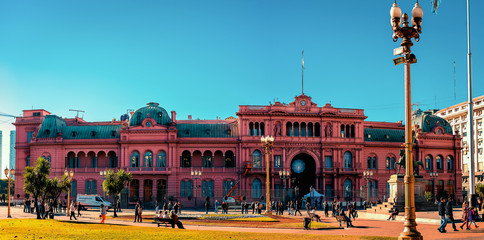 Keuken achterwand Buenos Aires Roze gevel van Casa Rosada  © bruno oliveira