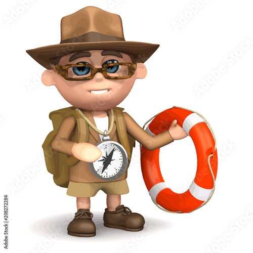 Vector 3d Explorer with lifering