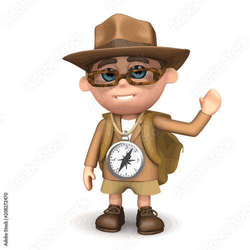 Vector Hello 3d explorer