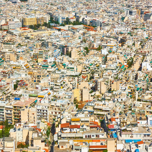 Residental areas of Athens city © Roman Sigaev