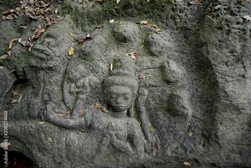 CAMBODIA SIEM REAP ANGKOR KBAL SPEAN TEMPLE photo