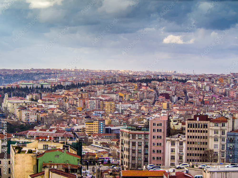 Istanbul residential buildings