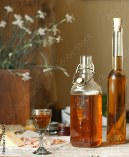  low alcohol drink in a glass - natural alcohol (adult entertainment)