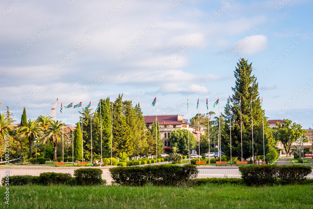 Obraz premium Freedom park, Sokhumi, Abkhazia