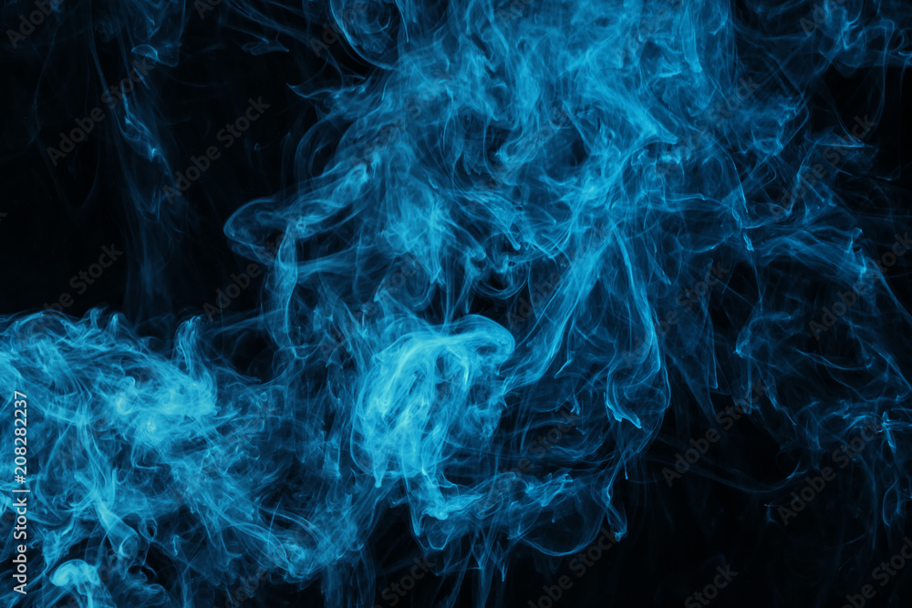 dark texture with blue mystic steam dark texture with blue mystic steam
