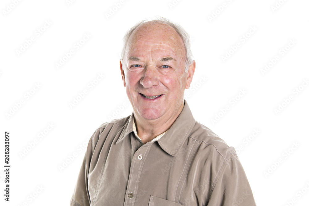 70 year old senior man standing isolated on white background 70 year old senior man standing isolated on white background